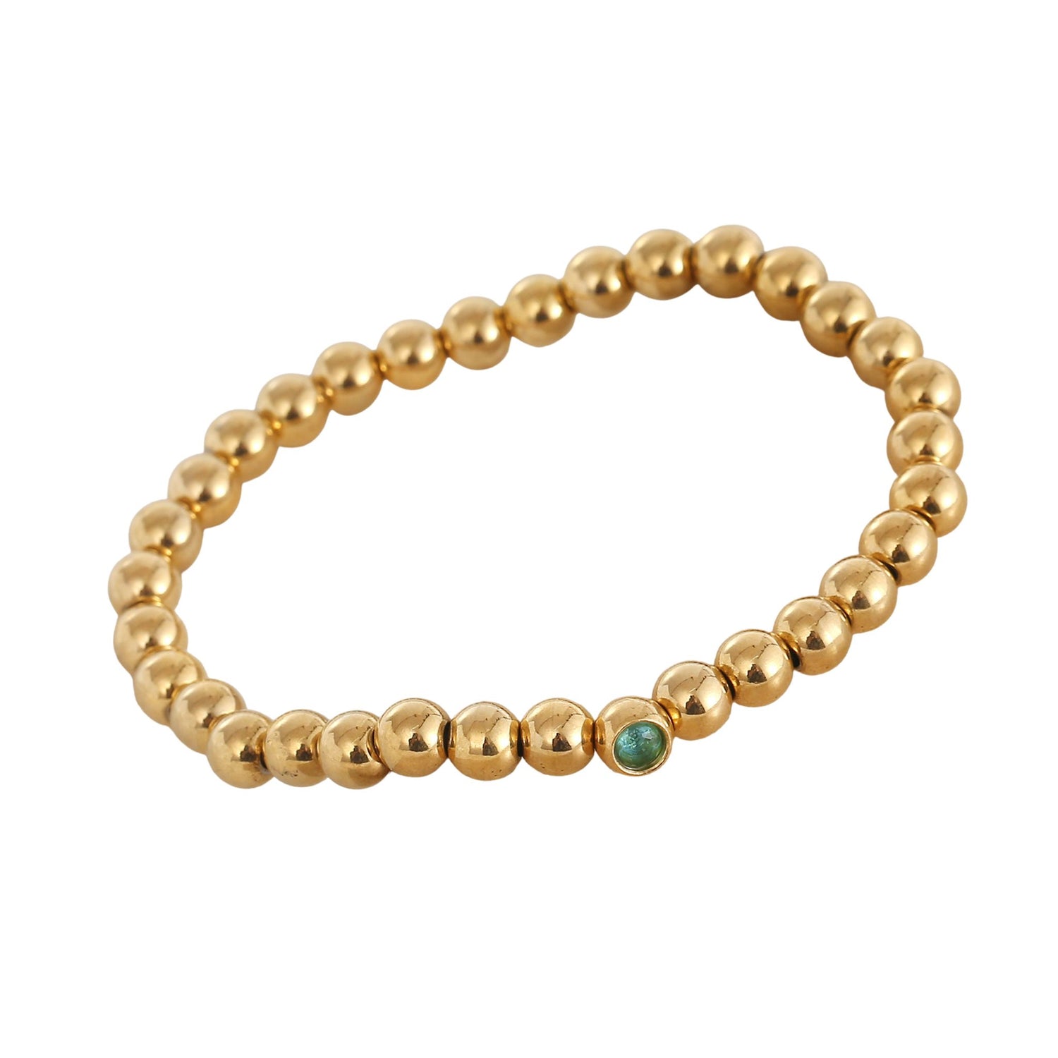 Birthstone Beaded Bracelet