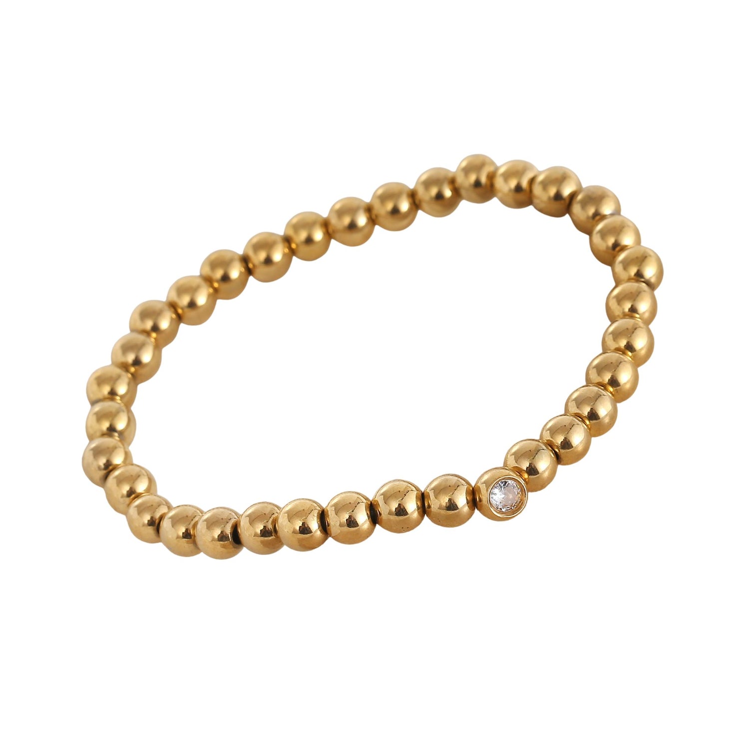 Birthstone Beaded Bracelet