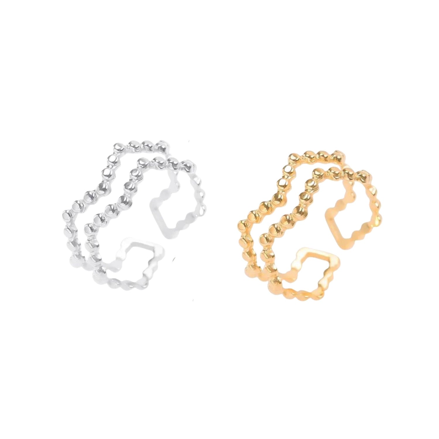 Arezzo Zig Zag Ring